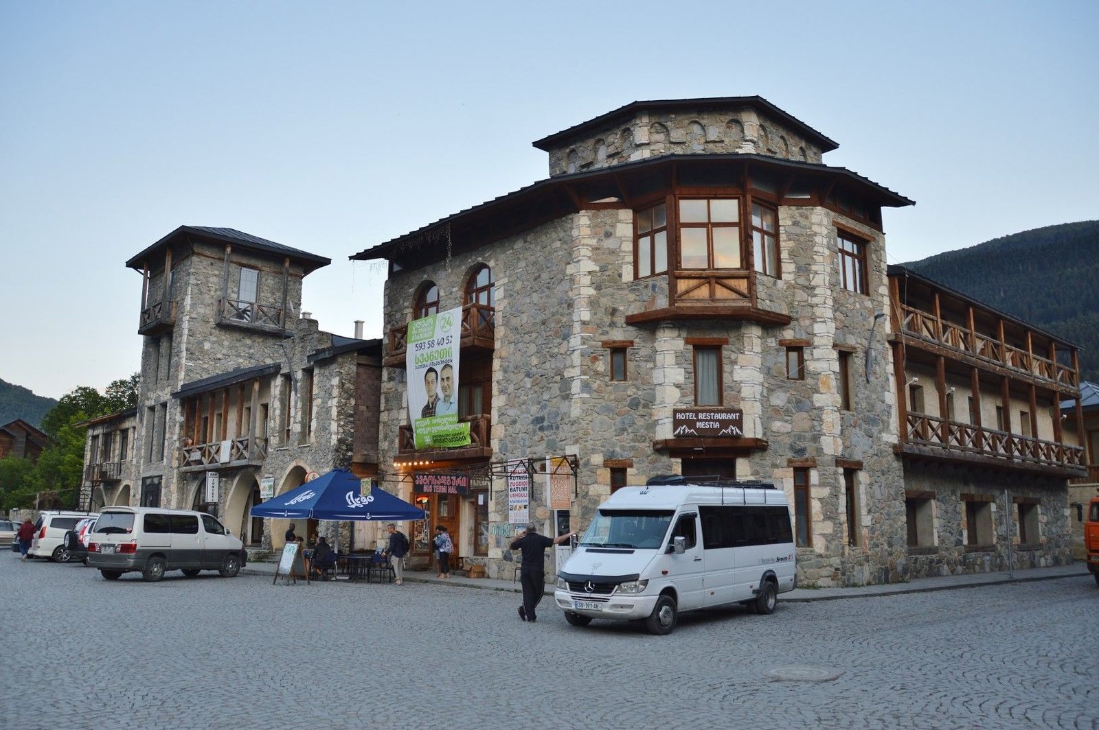 Marshutkas - uno de los transportes públicos más frecuentes de Georgia y Armenia